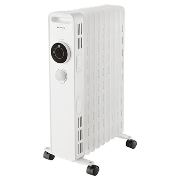 ელექტრო ზეთის გამათბობელი Kumtel KUM-1240, 2500W, 30-40m², Heater, White