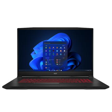 ნოუთბუქი MSI 9S7-17L384-636 Katana GF76, 17.3", i7-12700H, 32GB, 1TB SSD, RTX3070 Ti 8GB, Black