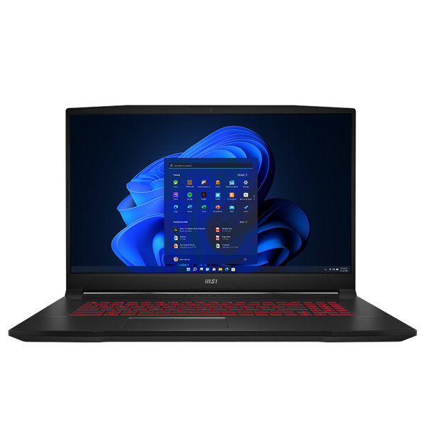 ნოუთბუქი MSI 9S7-17L384-636 Katana GF76, 17.3", i7-12700H, 32GB, 1TB SSD, RTX3070 Ti 8GB, Black