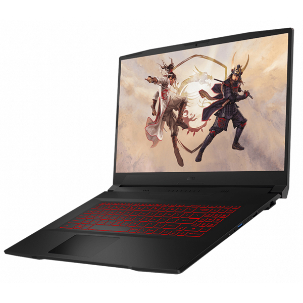 ნოუთბუქი MSI 9S7-17L384-636 Katana GF76, 17.3", i7-12700H, 32GB, 1TB SSD, RTX3070 Ti 8GB, Black