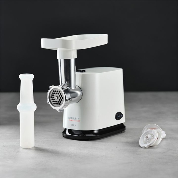 ხორცსაკეპი Scarlett SC-MG45S65, 1800W, Meat Grinder, White