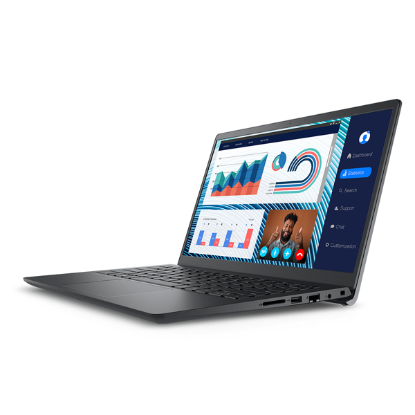 ნოუთბუქი Dell Vostro 3420, 14", i7-1165G7, 8GB, 512GB SSD, Integrated, Black