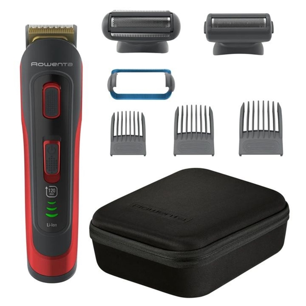 ტრიმერი Rowenta TN9400F4, Hair Trimmer, Black/Red