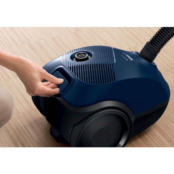 მტვერსასრუტი Bosch BGLS2BU2, 600W 3.5L, Vacuum Cleaner, Blue