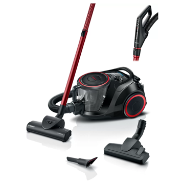 მტვერსასრუტი Bosch BGS41POW1, 3.5L, 72Db, Vacuum Cleaner, Black