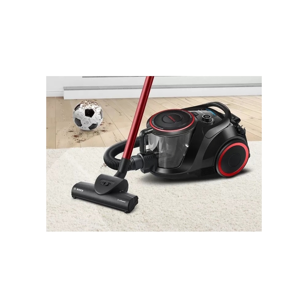 მტვერსასრუტი Bosch BGS41POW1, 3.5L, 72Db, Vacuum Cleaner, Black
