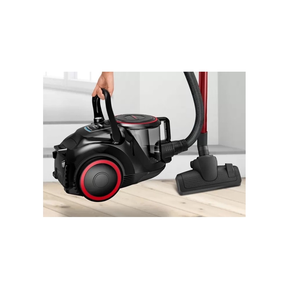 მტვერსასრუტი Bosch BGS41POW1, 3.5L, 72Db, Vacuum Cleaner, Black