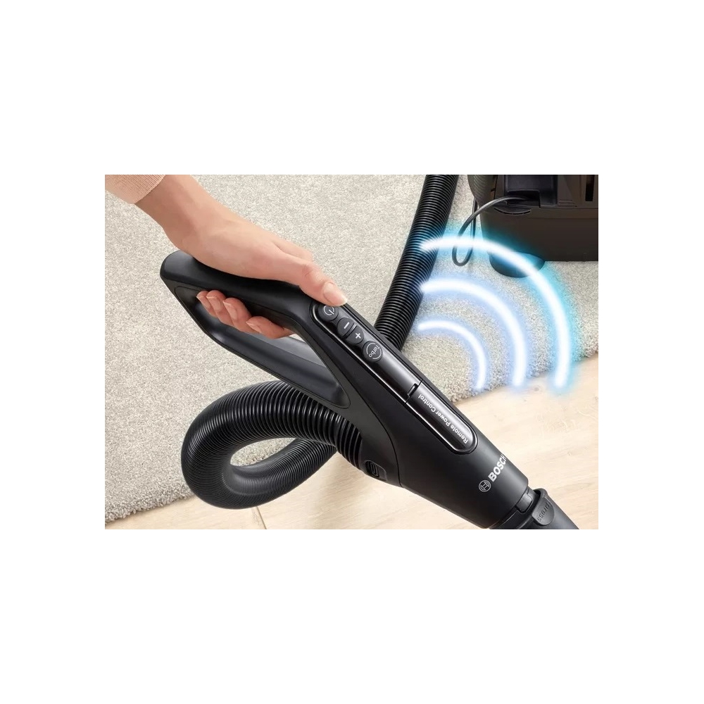 მტვერსასრუტი Bosch BGS41POW1, 3.5L, 72Db, Vacuum Cleaner, Black