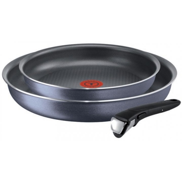 ტაფების ნაკრები Tefal L2319202, 2in1, 24cm, 28cm, Grey