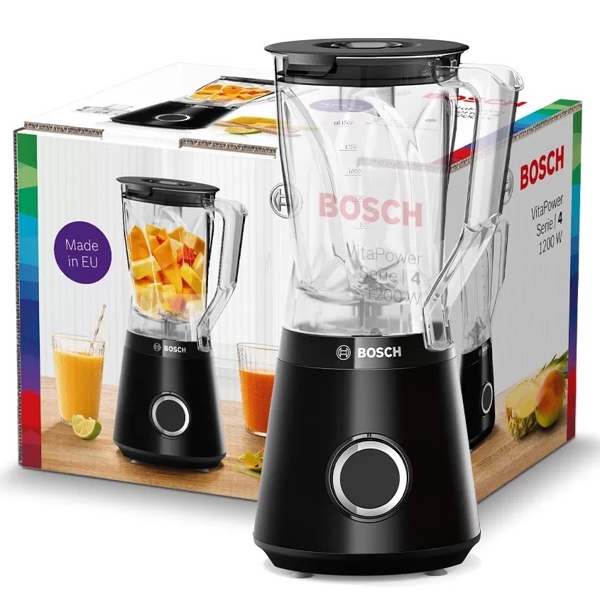 ბლენდერი Bosch MMB6141B, 1200W, 1.5ML, Blender, Black