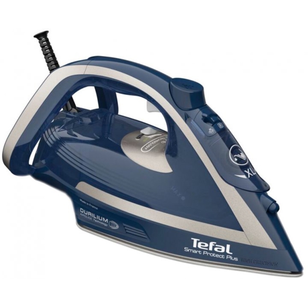 ორთქლის უთო Tefal FV6872E0, 2800W, 270ML, Steam Iron, Blue