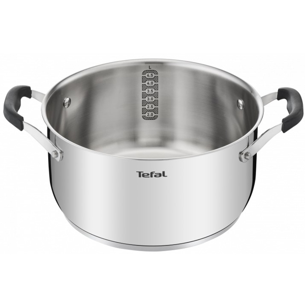 ქვაბების ნაკრები Tefal E493S674, 3in1, 16cm, 20cm, 24cm, Silver