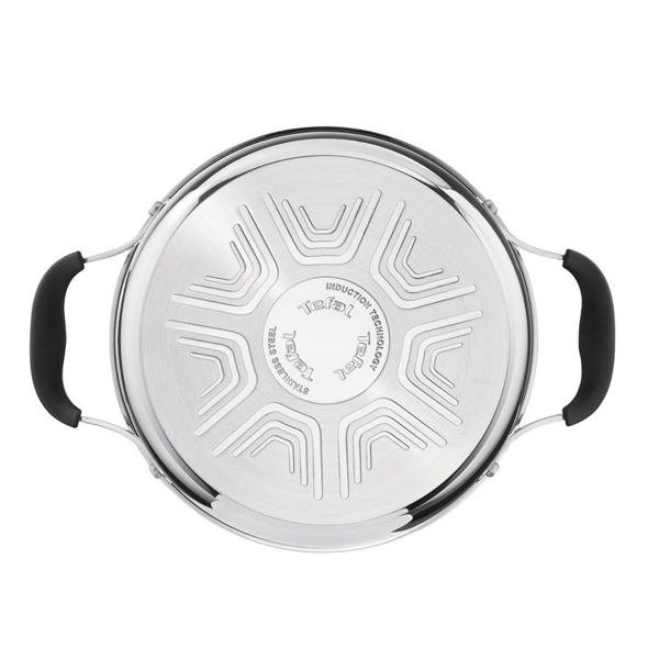 ქვაბების ნაკრები Tefal E493S674, 3in1, 16cm, 20cm, 24cm, Silver