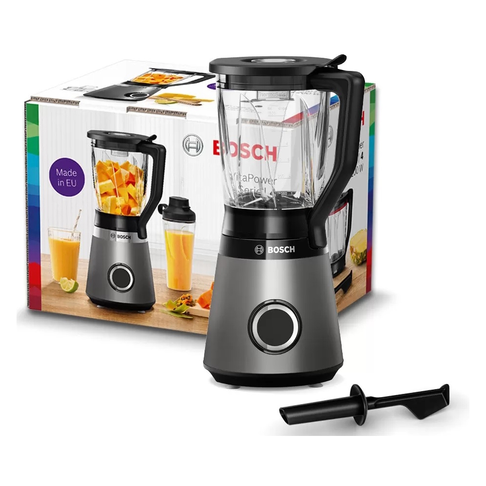 ბლენდერი Bosch MMB6172S, 1200W, 1.5L, Blender, Silver
