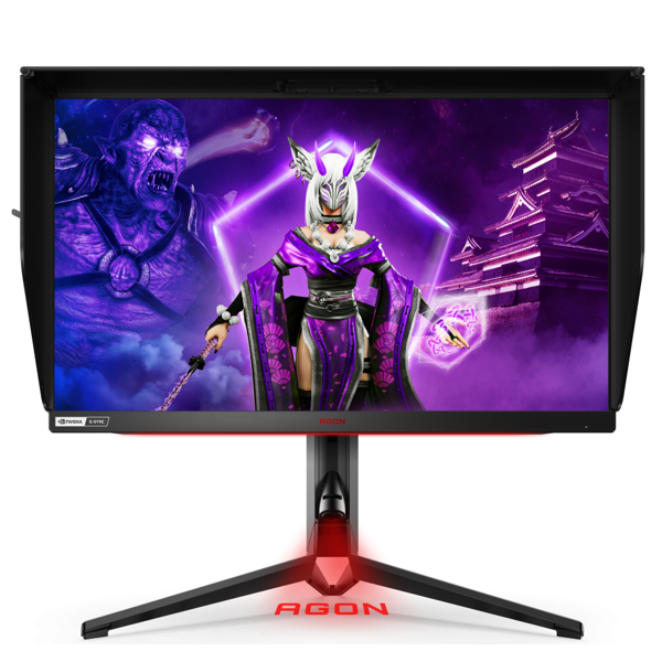 AOC AG254FG Agon Pro, 24.5", Monitor, FHD, WLED, IPS, HDMI, DP, USB, Black
