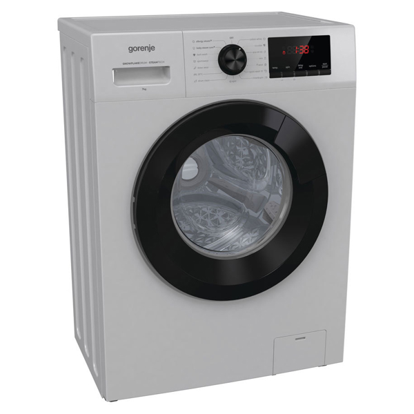 სარეცხი მანქანა Gorenje WHP72EAS, 7Kg, A+++, 1200Rpm, 76Db, Washing Machine, Silver