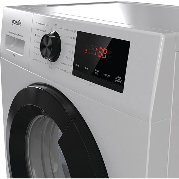 სარეცხი მანქანა Gorenje WHP72EAS, 7Kg, A+++, 1200Rpm, 76Db, Washing Machine, Silver