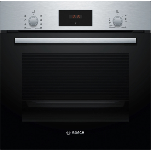 ჩასაშენებელი ელექტრო ღუმელი Bosch HBF113BR0Q, 67L, Built-in, Silver