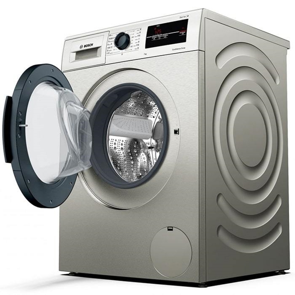 სარეცხი მანქანა Bosch WAJ2017SME, 7Kg, A, 1000Rpm, 72Db, Washing Machine, Silver