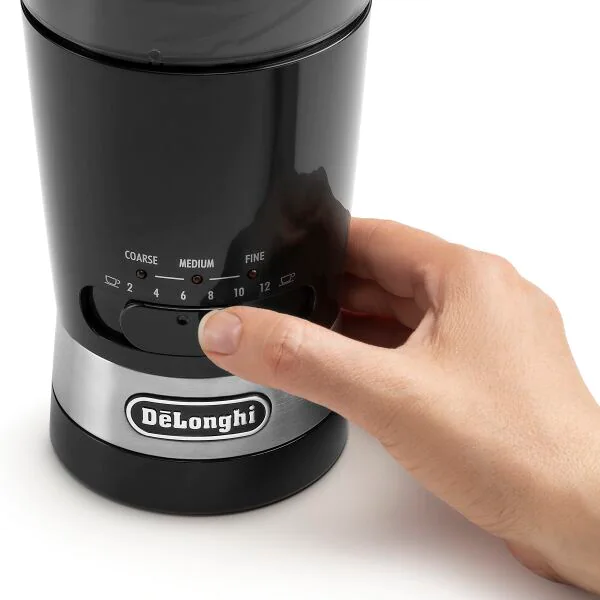 ყავის საფქვავი Delonghi KG210, 170W, Electric Coffee Grinder, Black