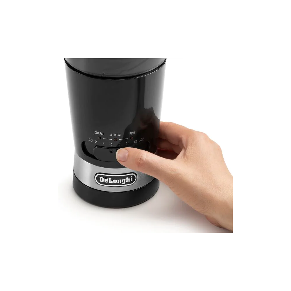 ყავის საფქვავი Delonghi KG210, 170W, Electric Coffee Grinder, Black
