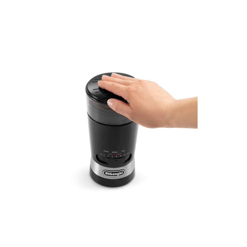 ყავის საფქვავი Delonghi KG210, 170W, Electric Coffee Grinder, Black