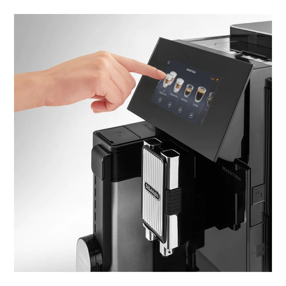 ყავის აპარატი Delonghi EPAM960.75.GLM, 1550W, 2.1L, Coffee Machine, Black