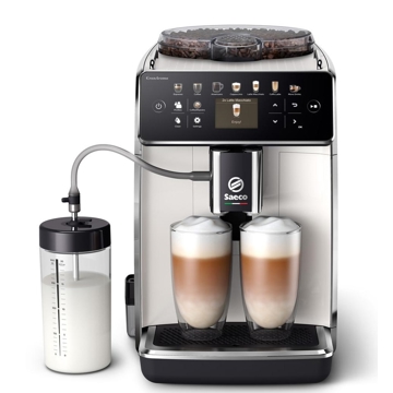 ყავის აპარატი Philips SM6580/20, 1500W, 1.8L, Coffee Machine, White