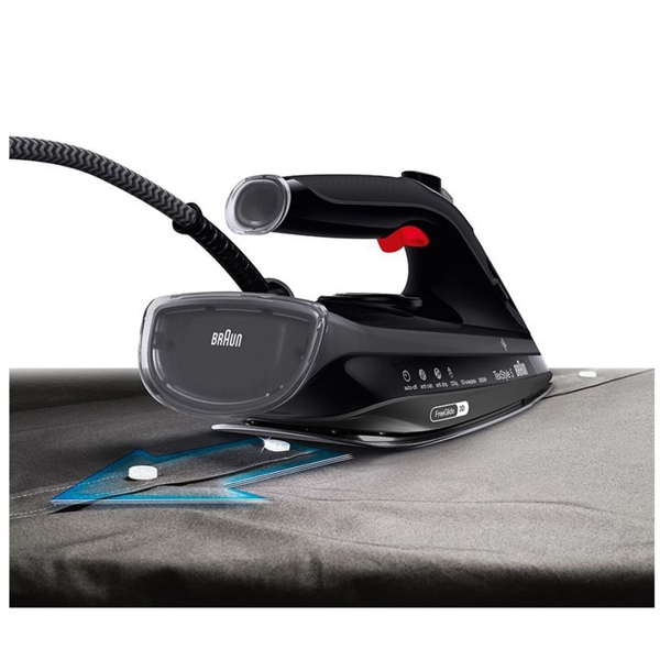 Braun SI5088BK, 2800W, 300ML, Steam Iron, Black