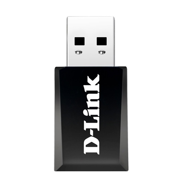 Wi-Fi ადაპტერი D-Link DWA-182/RU/E1A, Wireless USB Adapter, Black