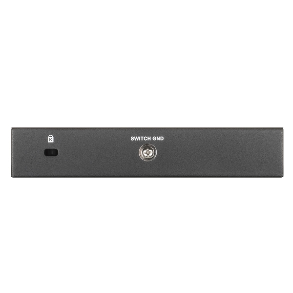 D-Link DGS-1100-05PDV2/A1A, 5-Port Gigabit, POE + Switch, Black