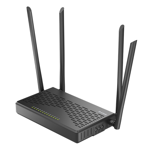 როუტერი D-Link DVG-5402G/GFRU/S1A, 300Mbps, Router, Black