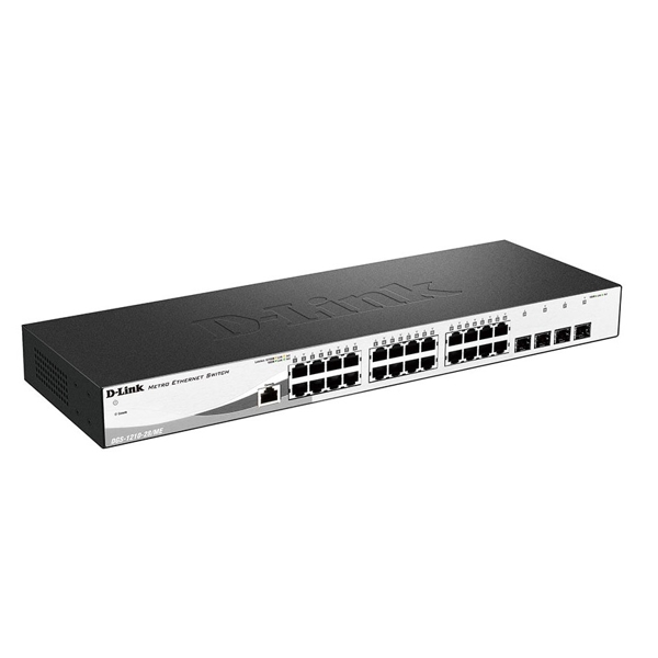 სვიჩი D-Link DGS-1210-28/ME/A2B, 24-Port, Switch, Black