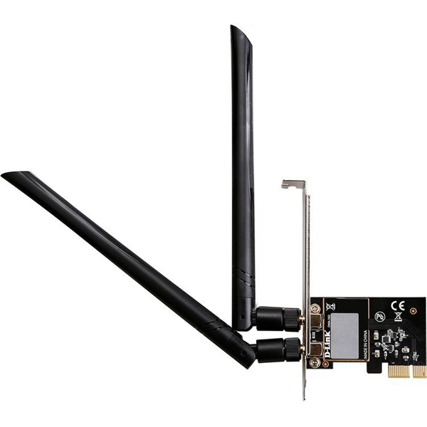 Wi-Fi ადაპტერი D-Link DWA-582/RU/10/B1A, Network Adapter, Black