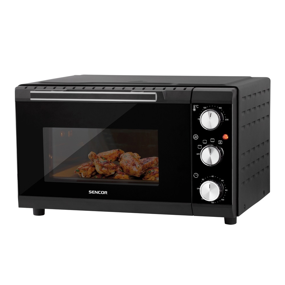  Sencor SEO 2000BK, 1650W, 20L, Electric Oven, Black
