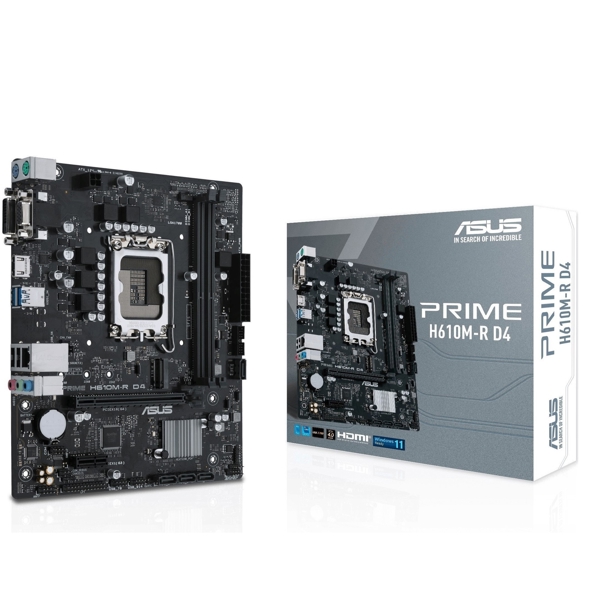 Asus 90MB1B40-M0ECY0 Prime H610M-R, LGA 1700, DDR4, DIMM, 64GB