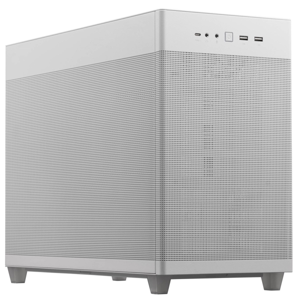 ქეისი Asus 90DC00G3-B39000, Computer Case, MidT, MicroATX, Mini-ITX, USB-C 3.1, 2xUSB 3.0, White