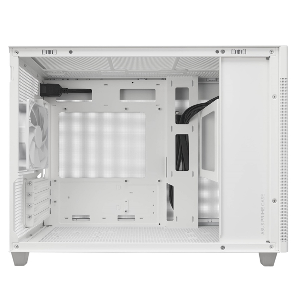 ქეისი Asus 90DC00G3-B39000, Computer Case, MidT, MicroATX, Mini-ITX, USB-C 3.1, 2xUSB 3.0, White