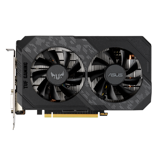 ვიდეო დაფა Asus 90YV0EH0-M0NA00 Gaming GeForce GTX1650 OC, 4GB, 128bit, HDMI, DP, DVI-D, Black