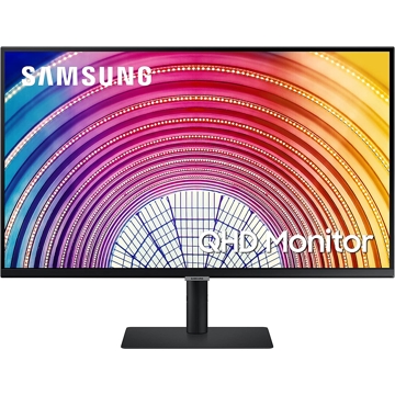 მონიტორი Samsung LS24A600UCIXCI, 24", LED Monitor, IPS, USB Type-C, HDMI, DP, Black