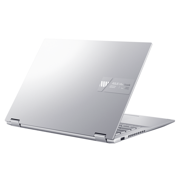 ნოუთბუქი Asus TN3402QA-KN085W Vivobook S 14 Flip OLED, 14", Ryzen 5- 5600H, 16GB, 512GB SSD, Integrated, W11, Silver