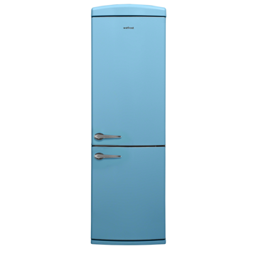  მაცივარი Vestfrost 379BLRETRO 291L, No Frost, Refrigerator, Blue