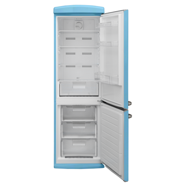  მაცივარი Vestfrost 379BLRETRO 291L, No Frost, Refrigerator, Blue