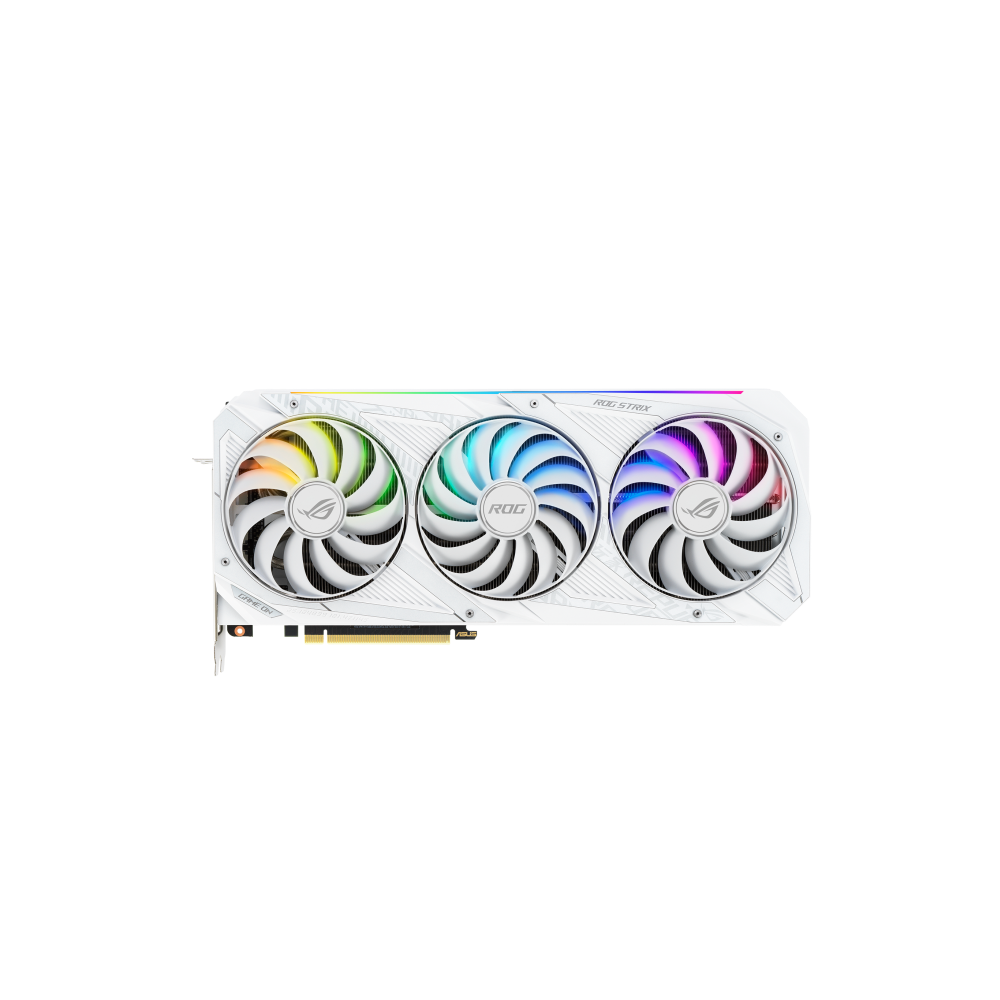 ვიდეო დაფა Asus 90YV0FAA-M0NM00 ROG Strix GeForce RTX3080 V2 OC, 10GB, 320bit, HDMI, DP, White