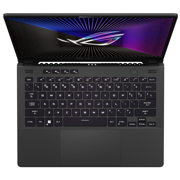 ნოუთბუქი Asus 90NR09T2-M00970 ROG Zephyrus 14", Ryzen 7-6800HS, 16GB, 512GB SSD, RX 6700S 8GB, Grey