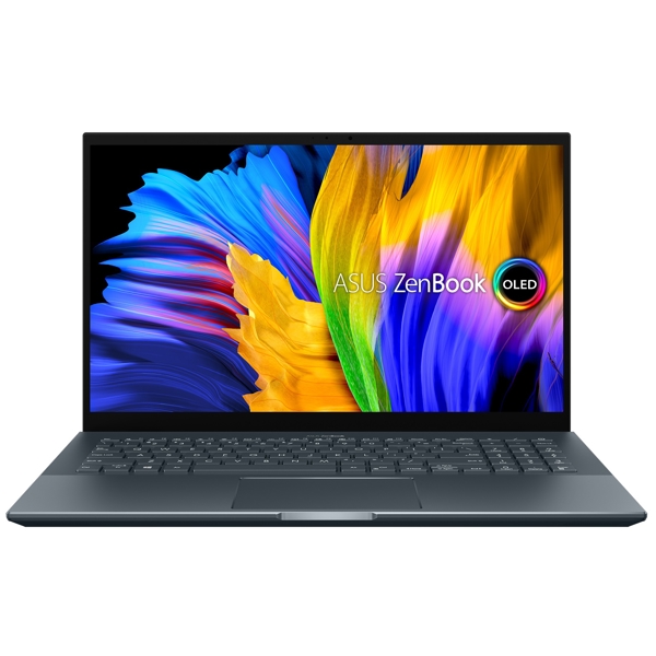 ნოუთბუქი Asus 90NB0V91-M007U0 Zenbook Pro 15.6", Ryzen 9-5900HX, 16GB, 1TB, RTX 3050 Ti 4GB, Grey