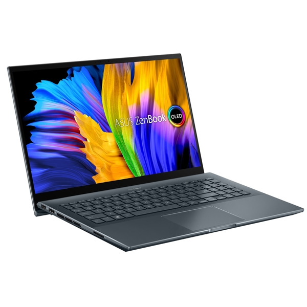 ნოუთბუქი Asus 90NB0V91-M007U0 Zenbook Pro 15.6", Ryzen 9-5900HX, 16GB, 1TB, RTX 3050 Ti 4GB, Grey