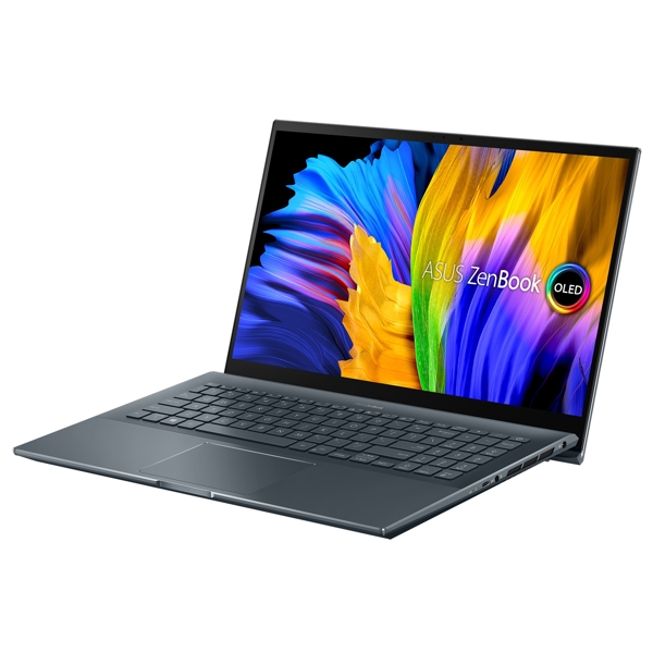 ნოუთბუქი Asus 90NB0V91-M007U0 Zenbook Pro 15.6", Ryzen 9-5900HX, 16GB, 1TB, RTX 3050 Ti 4GB, Grey