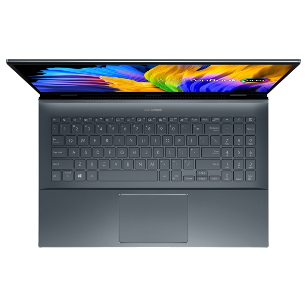 ნოუთბუქი Asus 90NB0V91-M007U0 Zenbook Pro 15.6", Ryzen 9-5900HX, 16GB, 1TB, RTX 3050 Ti 4GB, Grey