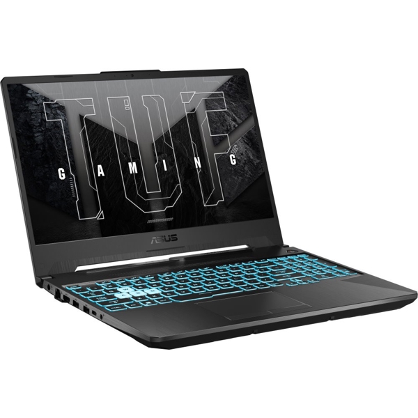 ნოუთბუქი Asus 90NR07G7-M008E0 TUF Gaming 15.6", Ryzen 5-4600H, 16GB, 512GB SSD, GTX1650 4GB, Black